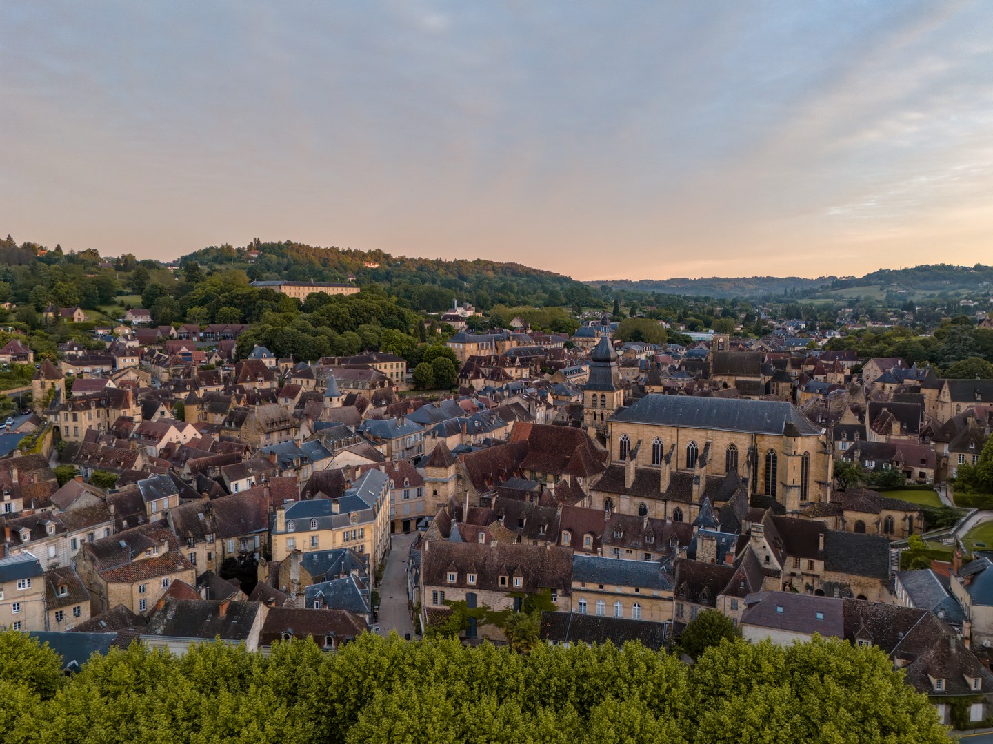 panorama de la ville de Sarlat