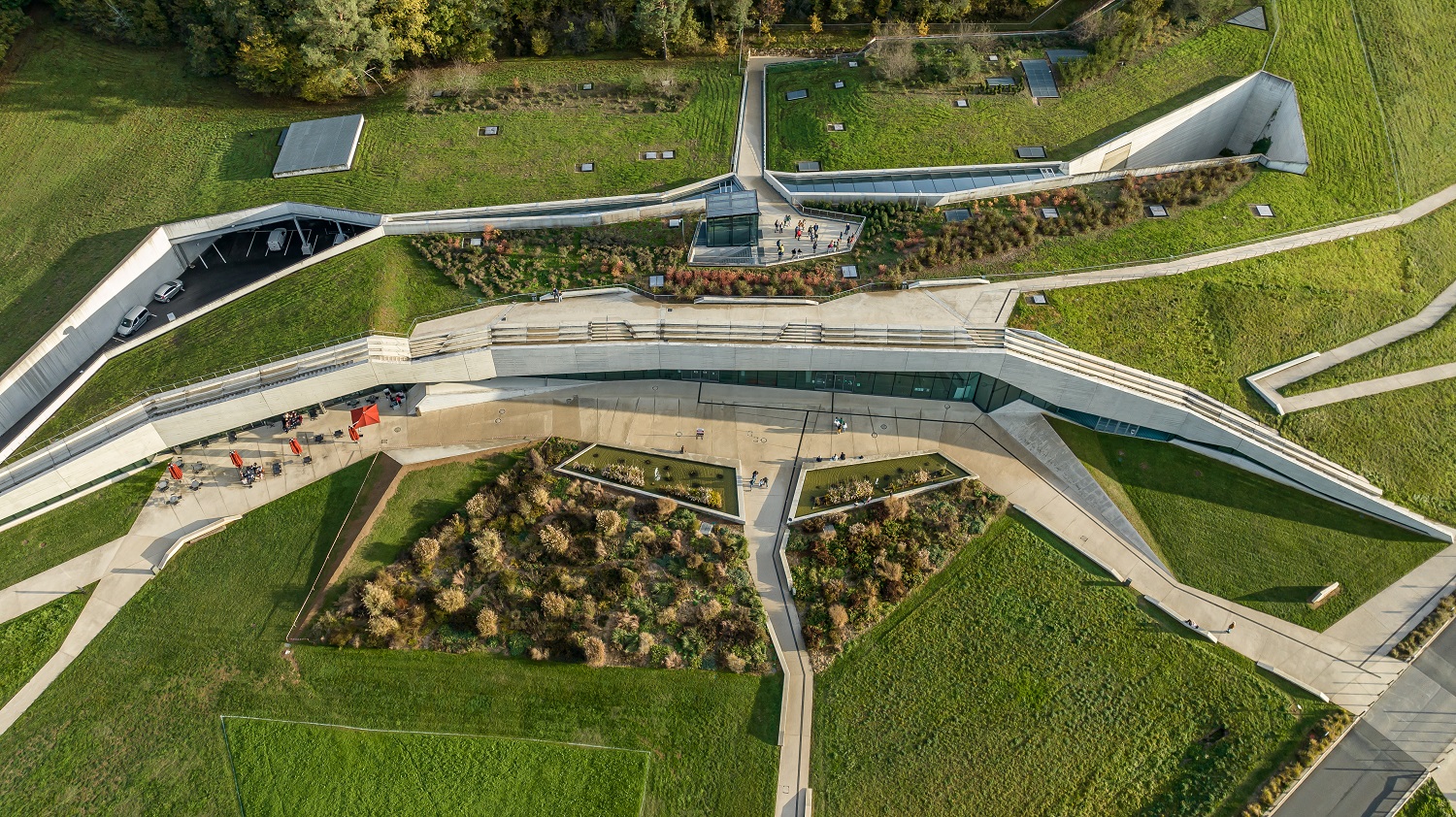 architecture vue du ciel, Lascaux IV