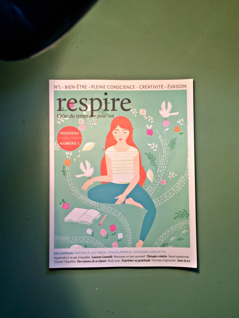 Couverture magazine RESPIRE, n°1