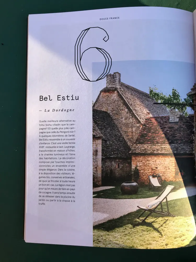 Brochure Voyageurs du Monde, maison Bel Estiu